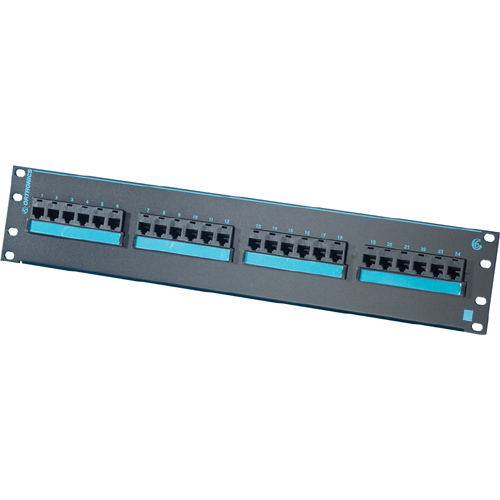 Ortronics Clarity 6 OR-PSD66U24 Cat6 Standard Density 24-Port Network Patch Panel