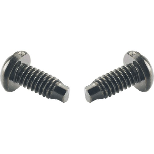 Panduit S1224-C Mounting Screw - Rack Screw - 12 - 0.50" - Black - 100 / Pack