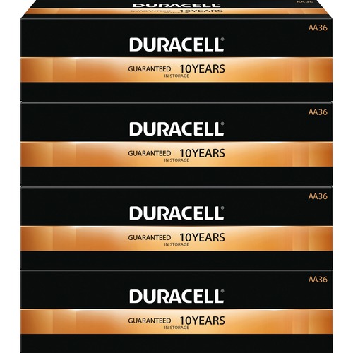 Duracell Coppertop Alkaline AA Battery - MN1500 - For Multipurpose - AA - 2100 mAh - 1.5 V DC - 24 / Pack