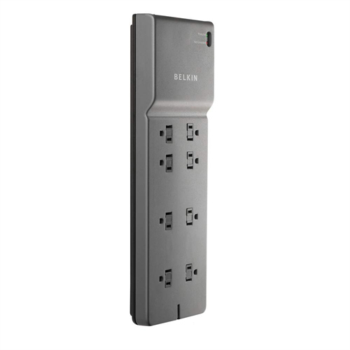 Belkin 8-Outlet Commercial Surge Protector 8' Cord