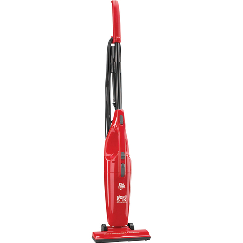 Dirt Devil SimpliStik SD20000RED Stick Vacuum Cleaner - Bagless - 9" Cleaning Width - 1.25 A