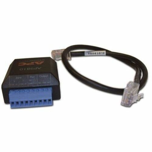 APC by Schneider Electric AP9810 Dry Contact I/O Interface - 1.8" Width x 1.8" Depth x 0.9" Height - Black