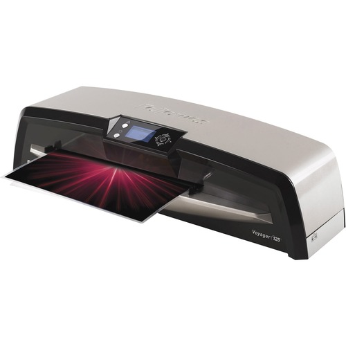 Fellowes Voyager™ 125 Laminator with Pouch Starter Kit - 12.50" Lamination Width - 10 mil Lamination Thickness - 5.1" x 24.8" x 9.1"