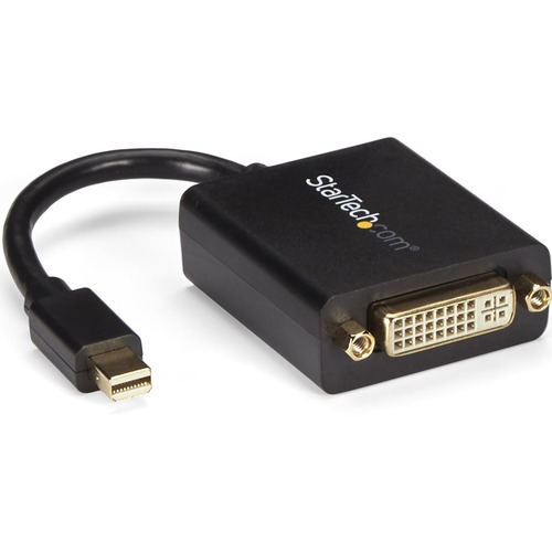 StarTech.com Mini DisplayPort to DVI Video Adapter Converter - Connect a DVI display to a Mini DisplayPort equipped PC or MAC - Mini DisplayPort to DVI - Mini DisplayPort to DVI adapter - Comparable to 0B47090 - Mini DisplayPort to DVI converter - MiniDP  - AV Cables - STCMDP2DVI