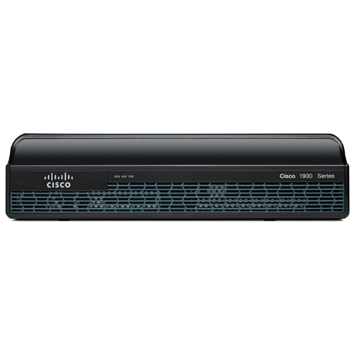 Cisco 1941 Integrated Services Router - 2 x HWIC, 1 x Services Module, 2 x CompactFlash (CF) Card - 2 x 10/100/1000Base-T Network