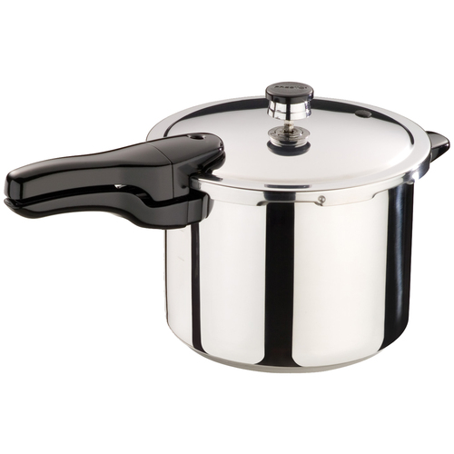 Presto Pressure Cooker - Stainless Steel - Stainless Steel, Aluminum Body