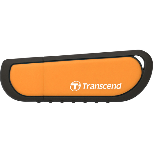 Transcend 8GB JetFlash V70 USB 2.0 Flash Drive - 8 GB - USB 2.0 - Orange