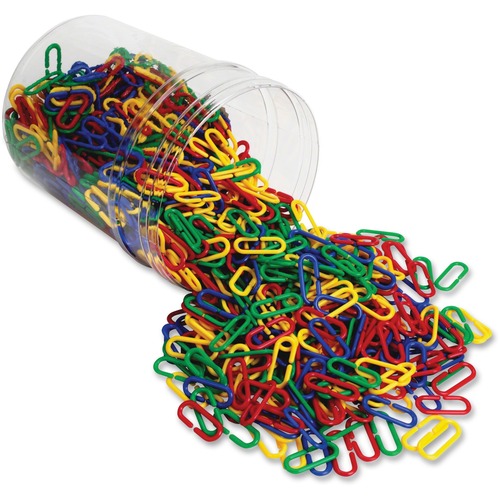 Learning Resources Link 'N' Learn Links In A Bucket Set - Theme/Subject: Learning, Fun - Skill Learning: Motor Skills, Counting, Patterning, Sorting - 3-9 Year - 500 Pieces