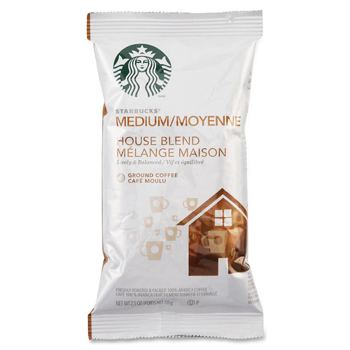 STARBUCKS HOUSE BLEND REGULAR GROUND COFFEE SBK 195975  