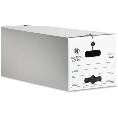 Picture of Business Source Light Duty Letter Size Storage Box
