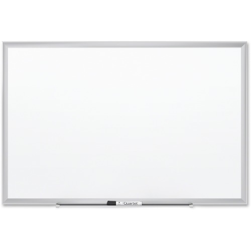 Quartet Marker Board - 72" (6 ft) Width x 48" (4 ft) Height - White Surface - Aluminum Frame - 1 Each - Magnetic Boards - QRT2547