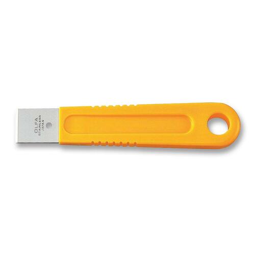 Olfa 1086530 Disposable Scraper - 1" (25.40 mm) Stainless Steel Blade - Corrosion Resistant - Orange - Squeegees/Scrapers - OLF1086530