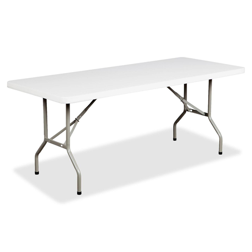 Folding Table - Rectangle Top - Four Leg Base x 30" Table Top Width x 72" Table Top Depth - Granite - Folding Tables - HTWTLT3072GN