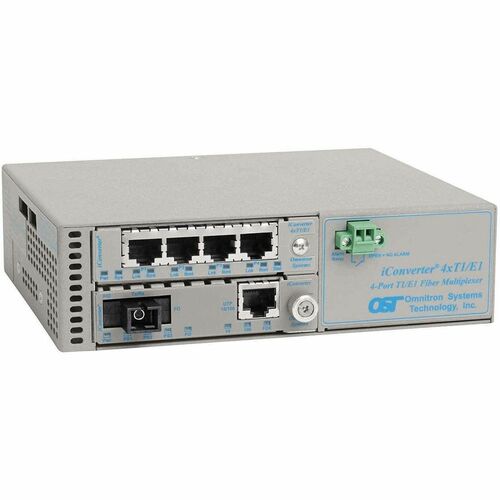 Omnitron Systems iConverter 8831U-1-B Data Multiplexer - Optical Fiber - Fast Ethernet - 100 Mbit/s