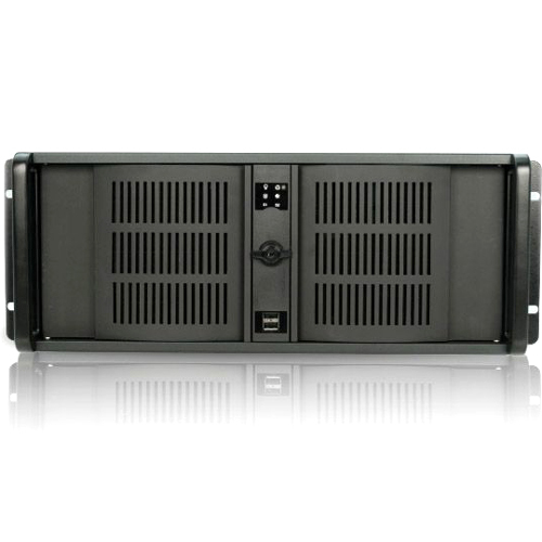 iStarUSA D-400S3 Rackmount Enclosure - Rack-mountable - Black - 4U - 3 x Bay - 3 x Fan(s) Installed - ATX Motherboard Supported - 4 x Fan(s) Supported - 1 x External 5.25" Bay - 2 x External 3.5" Bay - 2 x USB(s)