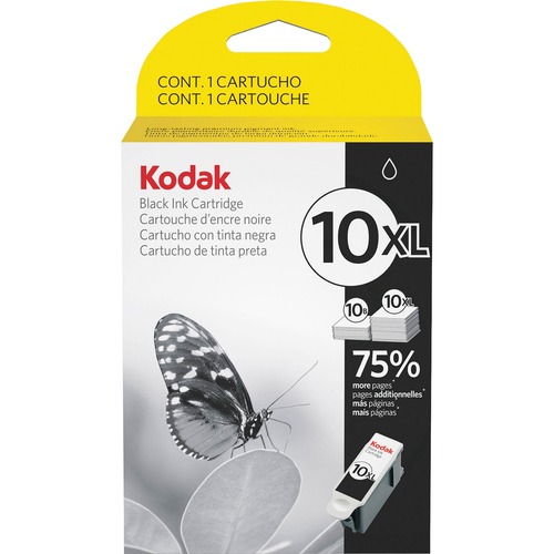 Kodak 10XL Original Ink Cartridge - Inkjet - Black - 1 Each