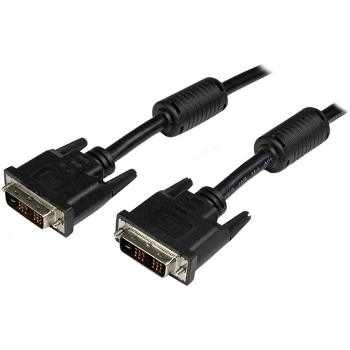 StarTech.com 15 ft DVI-D Single Link Cable - M/M - Provide a high-speed, crystal-clear connection to your DVI digital devices - DVI-D Single Link Cable - DVI-D Cable - 15 feet Male to Male DVI-D Cable - 15ft DVI-D Single Link Digital Video Monitor Cable M