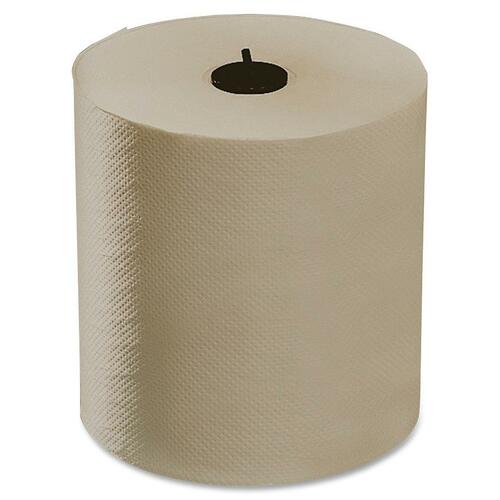 Tork Universal Hand Roll Towel - 1 Ply - 7.8" x 700 ft - 7.30" (185.42 mm) Roll Diameter - Natural - Fiber - Soft, Strong, Absorbent - 6 / Carton - Paper Towels - TRK290088