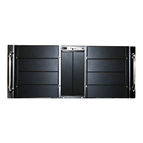 iStarUSA D Storm D-410 Rackmount Enclosure - Rack-mountable - Black - Zinc-coated Steel - 4U - 10 x Bay - 2 x Fan(s) Installed - 10 x External 5.25" Bay - 1 x USB(s)