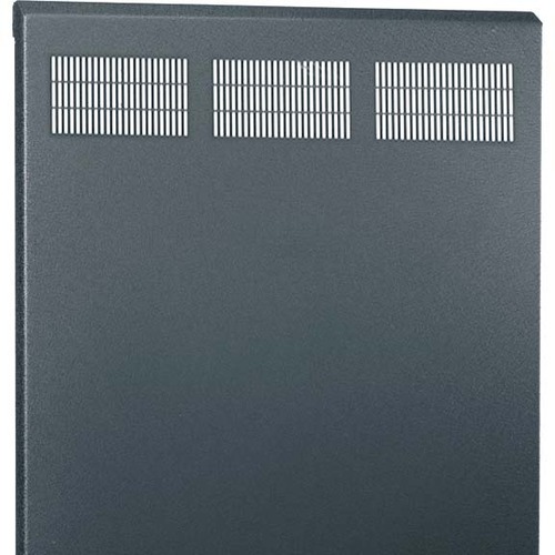 Middle Atlantic 10RU Vented Rack Door for EWR Racks - Steel - Black - 10U Rack Height