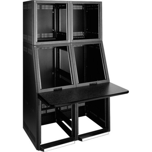 Middle Atlantic Convective Series Console - 680.39 kg Load Capacity - 22" (558.80 mm) Width x 27" (685.80 mm) Depth