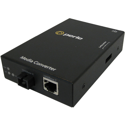 Perle S-1000-S1SC10U Gigabit Ethernet Stand-Alone Media Converter