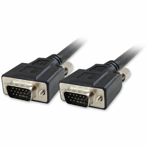 Comprehensive Pro AV/IT Series VGA HD 15 Pin Plug to Plug Cables 6 ft - 6 ft VGA Video Cable for Video Device - First End: 1 x 15-pin HD-15 VGA - Male - Second End: 1 x 15-pin HD-15 VGA - Male - Supports up to 2048 x 1536 - Shielding - Nickel Plated Conne