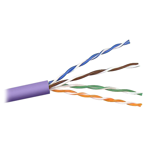 Belkin Cat5e Patch Cable - 1000ft - Purple