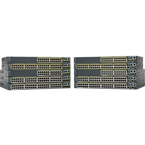 Cisco Catalyst WS-C2960S-48FPS-L Stackable Ethernet Switch - 48 Ports - Manageable - Gigabit Ethernet - 10/100/1000Base-T - 2 Layer Supported - 4 SFP Slots - Optical Fiber, Twisted Pair - PoE Ports - 1U High - Rack-mountable - Lifetime Limited Warranty