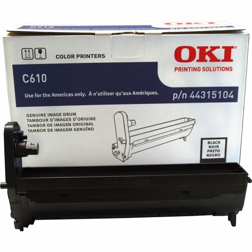 Oki 44315101/02/03/04 Image Drum - LED Print Technology - 20000 Pages - 1 Each - Black