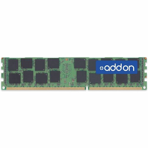 AddOn AM1333D3DRLPR/8G x1 IBM 49Y1436 Compatible Factory Original 8GB DDR3-1333MHz Registered ECC Dual Rank 1.35V 240-pin CL9 RDIMM - 100% compatible and guaranteed to work