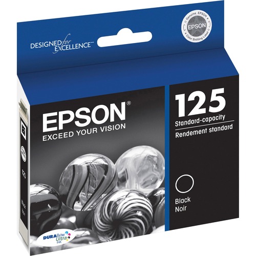 Epson DURABrite Original Ink Cartridge - Inkjet - Black - 1 Each - Ink Cartridges & Printheads - EPST125120S