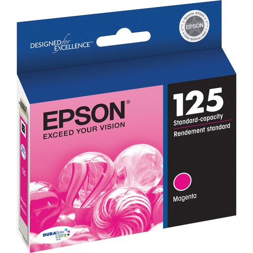 Epson DURABrite T125320 Original Ink Cartridge - Inkjet - 305 Pages - Magenta - 1 Each - Ink Cartridges & Printheads - EPST125320S