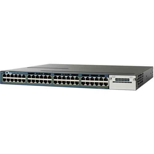 Cisco Catalyst 3560X-48T-L Gigabit Ethernet Switch - 48 Ports - Manageable - Gigabit Ethernet - 10/100/1000Base-T - 2 Layer Supported - 1U High - Rack-mountable - Lifetime Limited Warranty