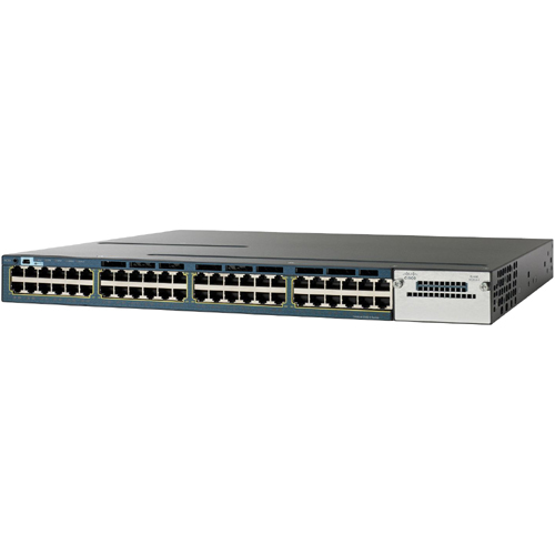 Cisco Catalyst 3560X-48P-L Gigabit Ethernet Switch - 48 Ports - Manageable - Gigabit Ethernet - 10/100/1000Base-T - 2 Layer Supported - PoE Ports - 1U High - Rack-mountable - Lifetime Limited Warranty