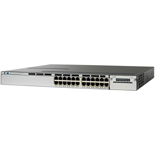Cisco Catalyst WS-C3750X-24P-L Stackable Ethernet Switch - 24 Ports - Manageable - 10/100/1000Base-T - 2 Layer Supported - PoE Ports - 1U High - Rack-mountable - Lifetime Limited Warranty