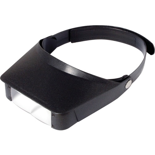 Carson MagniVisor MV-23 Dual Power Flip-up Head Magnifier - Overall Size 2.5" Height x 6.5" Width