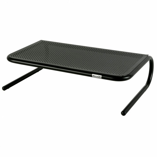 Allsop Metal Art Monitor Stand (Large) 18-Inch Wide Platform - Black (30336) - 50 lb Load Capacity - 18" Platform Width - Black