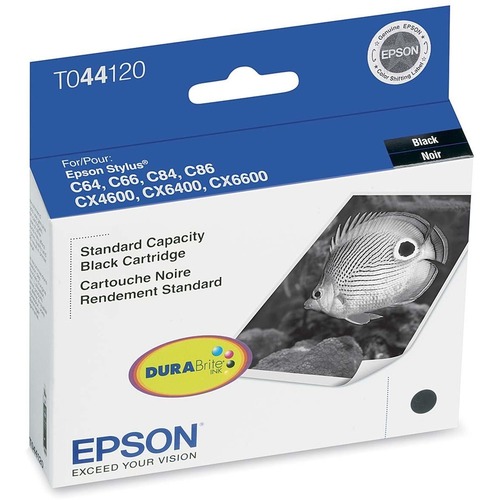 Epson Original Ink Cartridge - Inkjet - 420 Pages - Black - 1 Each - Ink Cartridges & Printheads - EPST044120S