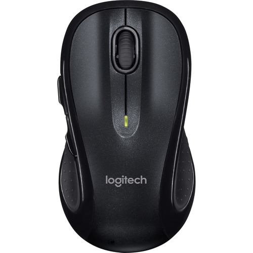Logitech M510 Wireless Mouse, 2.4 GHz with USB Unifying Receiver, 1000 DPI Laser-Grade Tracking, 7-Buttons, 24-Months Battery Life, PC / Mac / Laptop (Black) - Optical - Wireless - 32.81 ft - Radio Frequency - 2.40 GHz - Gray, Black - 1 Pack - USB - 1000 