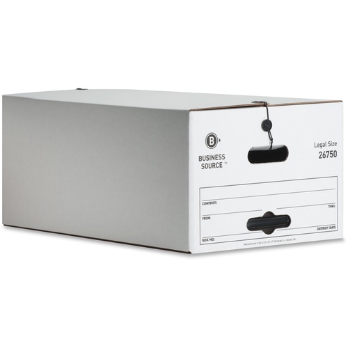 Picture of Business Source Light Duty Legal Size Storage Box