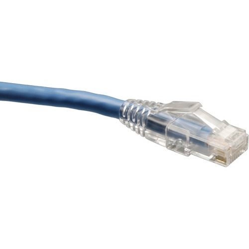 Tripp Lite 150ft Cat6 Gigabit Solid Conductor Snagless Patch Cable RJ45 M/M Blue 150' - Category 6 - 150ft - 1 x RJ-45 Male Network - 1 x RJ-45 Male Network - Blue