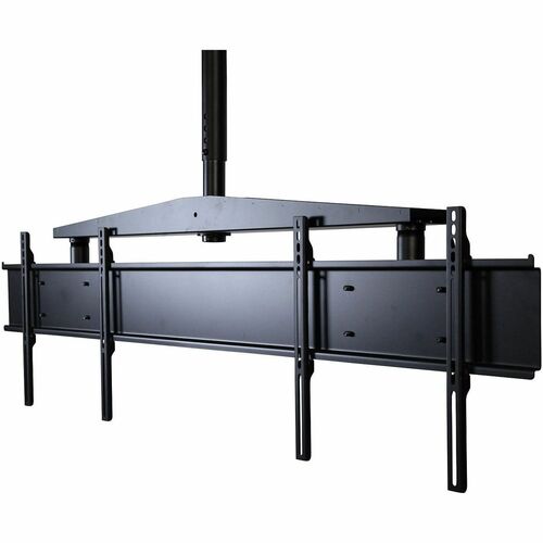 Dual Display Ceiling Mount System for 37" to 46" Flat Panel Displays - 37" to 46" Screen Support - 150 lb Load Capacity - 1