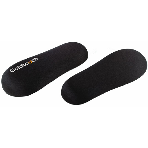 GoldTouch Black Gel Filled Palm Supports by Ergoguys