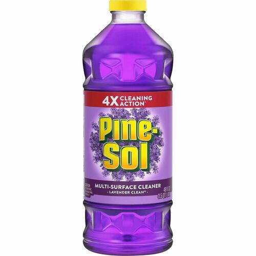 Pine-Sol Multi-Surface Cleaner - Concentrate Liquid - 48 fl oz (1.5 quart) - Lavender Scent - 1 Each - Purple