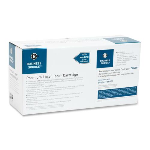 Business Source Remanufactured Toner Cartridge - Alternative for Brother (TN570) - Laser - 6700 Pages - Black - 1 Each