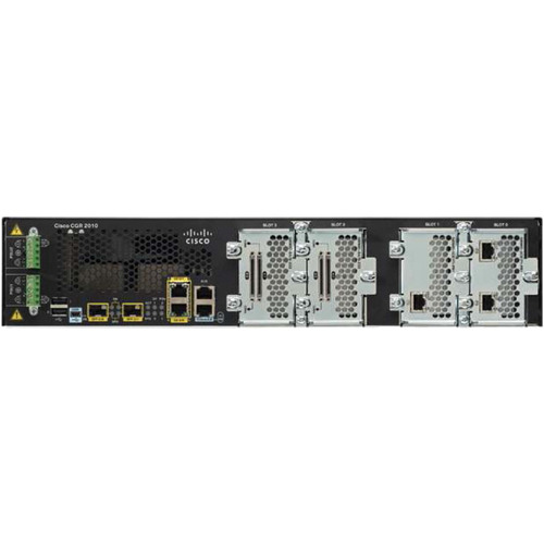 Cisco 2010 Connected Grid Router - 2 Ports - Management Port - 10 - 1 GB - Gigabit Ethernet - 2U - Rack-mountable, Wall Mountable - 90 Day