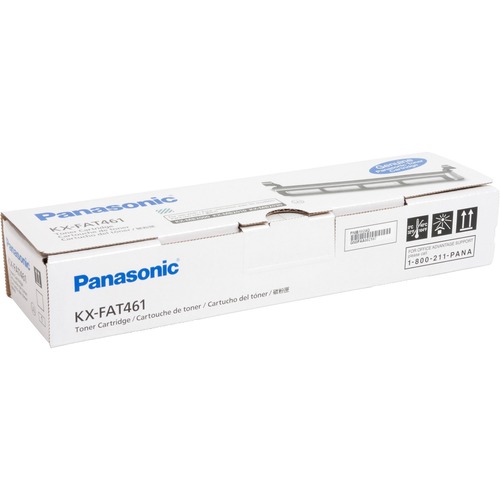Panasonic KX-FAT461 Original Toner Cartridge - Laser - 2000 Pages - Black - 1 Each