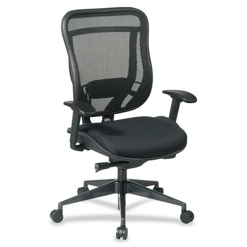 Office Star Space 818-31G9C18P Executive High Back Chair - 5-star Base - 1 Each