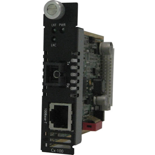 Perle CM-100-S1SC40D Fast Ethernet Media Converter